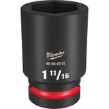 Milwaukee Tool SHOCKWAVE Impact Duty 1"Drive 1-11/16" Deep 6 Point Socket