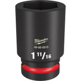 Milwaukee Tool SHOCKWAVE Impact Duty 1"Drive 1-11/16" Deep 6 Point Socket