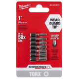 Milwaukee Tool SHOCKWAVE Torx 1" Insert Bit Set - 7PC