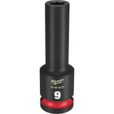 Milwaukee Tool SHOCKWAVE Impact Duty 1/2"Drive 9MM Deep 6 Point Socket