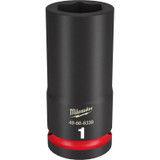 Milwaukee Tool SHOCKWAVE Impact Duty 3/4"Drive 1" Deep 6 Point Socket