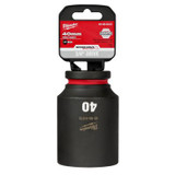 Milwaukee Tool SHOCKWAVE Impact Duty 3/4"Drive 40MM Deep 6 Point Socket