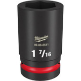 Milwaukee Tool SHOCKWAVE Impact Duty 1"Drive 1-7/16" Deep 6 Point Socket
