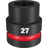 Milwaukee Tool SHOCKWAVE Impact Duty 1"Drive 27MM Standard 6 Point Socket