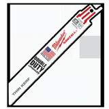 Milwaukee Tool 6" 24 TPI SAWZALL Blades (Bulk - 25 Pk)