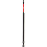 Milwaukee Tool SHOCKWAVE 6" Impact Square Recess #2 Power Bits (10 Pk)
