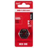Milwaukee Tool M8-1.00 mm 1-Inch Hex Threading Die