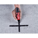 Milwaukee Tool INKZALL (12) Extra Large Chisel Tip Black Marker