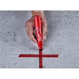 Milwaukee Tool INKZALL (12) Extra Large Chisel Tip Red Marker