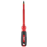 Milwaukee Tool #3 Square - 6" 1000V Insulated Screwdriver