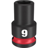 Milwaukee Tool SHOCKWAVE Impact Duty 3/8"Drive 9MM Standard 6 Point Socket