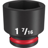 Milwaukee Tool SHOCKWAVE Impact Duty 1/2"Drive 1-7/16" Standard 6 Point Socket