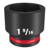 Milwaukee Tool SHOCKWAVE Impact Duty 1/2"Drive 1-9/16" Standard 6 Point Socket