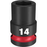 Milwaukee Tool SHOCKWAVE Impact Duty 1/2"Drive 14MM Standard 6 Point Socket