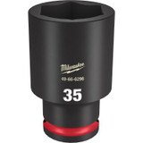 Milwaukee Tool SHOCKWAVE Impact Duty 1/2"Drive 35MM Deep 6 Point Socket