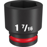Milwaukee Tool SHOCKWAVE Impact Duty 3/4"Drive 1-7/16" Standard 6 Point Socket