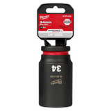 Milwaukee Tool SHOCKWAVE Impact Duty 3/4"Drive 34MM Deep 6 Point Socket