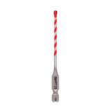Milwaukee Tool 1/8" x 2" x 3-1/2" SHOCKWAVE Impact Duty Carbide Hammer Drill Bit