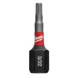 Milwaukee Tool SHOCKWAVE Impact Hex 3/32" Insert Bits (Bulk 25)