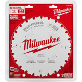 Milwaukee Tool 10" 24T Ripping Circular Saw Blade
