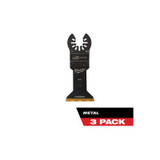 Milwaukee Tool OPEN-LOK 1-3/4" TITANIUM CHARGED Bi-Metal Multi-Material Multi-Tool Blades 3PK