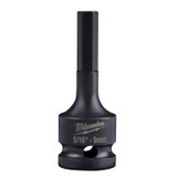 Milwaukee Tool Shockwave Lineman's 1/2" Drive 5/16" - 8mm Hex Bit Socket
