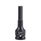 Milwaukee Tool 5/16" SHOCKWAVE Lineman's Impact 3/8" Drive Hex Bit Socket