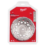 Milwaukee Tool 7" Diamond Cup Wheel Single Row