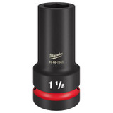 Milwaukee Tool SHOCKWAVE Impact Duty 1" Drive 1-1/8" Thin Wall Extra Deep 6 Point Socket