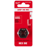 Milwaukee Tool 3/8"-16 NC 1-Inch Hex Threading Die