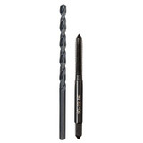Milwaukee Tool 10-32 NF Straight Flute Plug Tap & #21 Drill Bit