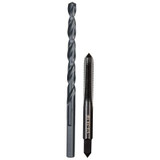 Milwaukee Tool 1/4"-28 NF Straight Flute Plug Tap & #3 Drill Bit