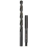 Milwaukee Tool M8-1.25 mm Straight Flute Plug Tap & H Drill Bit