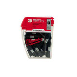 Milwaukee Tool SHOCKWAVE 1" SQ2 IMPACT BIT 10 Contractor Pack