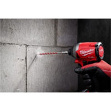 Milwaukee Tool 5/32 Inch x 4 Inch x 6 Inch SHOCKWAVE Impact Duty Carbide Hammer Drill Bit for Concrete Screws