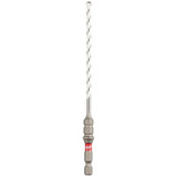 Milwaukee Tool 5/32 Inch x 4 Inch x 6 Inch SHOCKWAVE Impact Duty Carbide Multi-Material Drill Bit for Concrete Screws