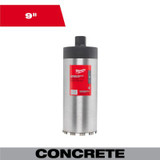 Milwaukee Tool 9 Inch Diamond Premium Wet Core Bit