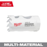 Milwaukee Tool 1-1/16 Inch HOLE DOZER with Carbide Teeth Hole Saw