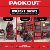 Milwaukee Tool PACKOUT Multi-Depth 3-Drawer Tool Box
