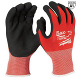 Milwaukee Tool Cut Level 1 Coated Nitrile Dipped Gloves - L