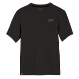 Milwaukee Tool HYBRID WORK TEE - SS BLACK M