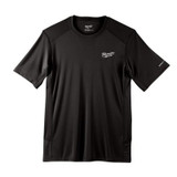 Milwaukee Tool WORKSKIN LIGHT SS SHIRT - BLACK 2X
