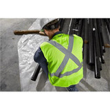 Milwaukee Tool Class 2 High Visibility Yellow Safety Vest - 4XL/5XL (CSA)