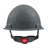 Milwaukee Tool BOLT Gray Front Brim Hard Hat w/6pt Ratcheting Suspension (USA) - Type 1, Class E