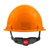 Milwaukee Tool BOLT Orange Front Brim Hard Hat w/6pt Ratcheting Suspension (USA) - Type 1, Class E