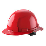 Milwaukee Tool BOLT Red Full Brim Hard Hat w/4pt Ratcheting Suspension (USA) - Type 1, Class E