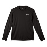 Milwaukee Tool WORKSKIN LIGHT LS SHIRT - BLACK S