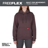 Milwaukee Tool Women's FREEFLEX Pullover Hoodie- Purple - SX