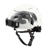 Milwaukee Tool BOLT White Vented Safety Helmet with IMPACT ARMOR Liner (USA) - Type 2, Class C