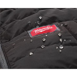 Milwaukee Tool Womens FREEFLEX Lightweight Insulated Vest Black 2X